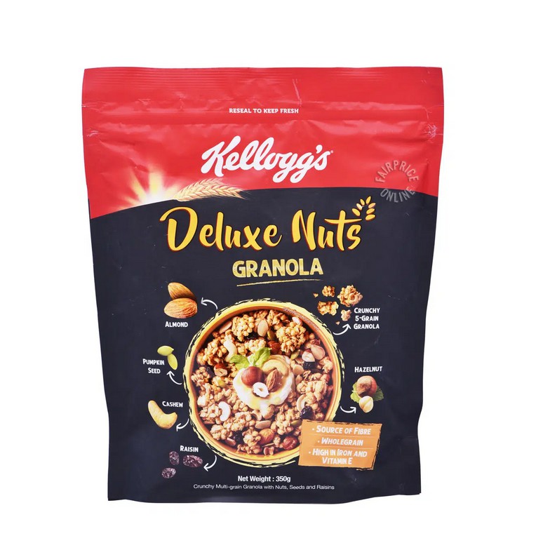 Kellogg's Granola Deluxe Nuts 350g [EXPIRY 13/08/2022] Shopee