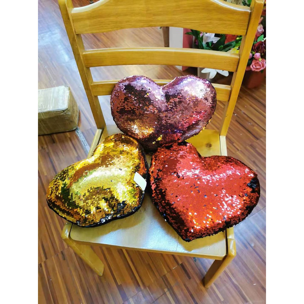 Sequin design sparkling cute pillow back pillow home sofa decorative pillow(square)