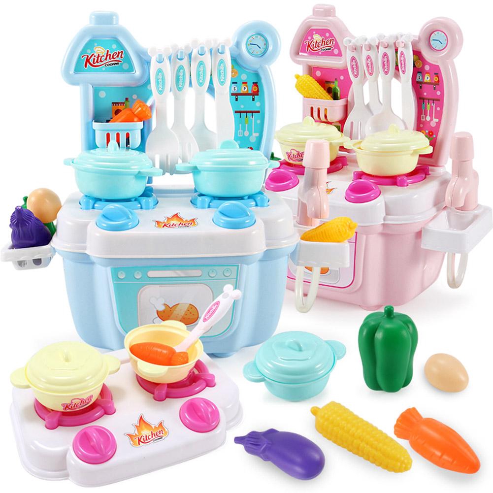 kids plastic play kitchen