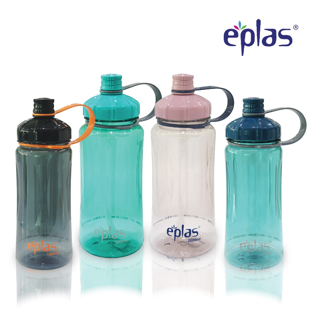 EPLAS Big Water Bottle, Water Tumbler, Botol Air, BPA Free, Tritan ...