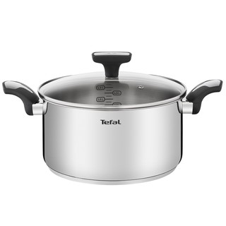 Tefal Daily Cook Stainless Steel Induction Stewpot 3.1 qt Dishwasher Oven Safe 