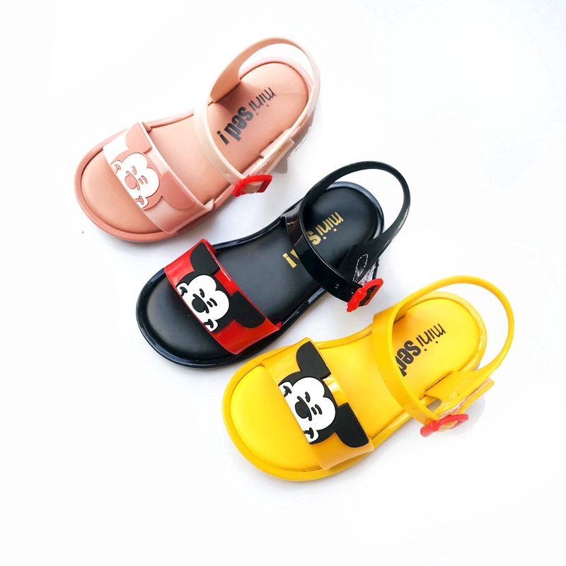 mickey mouse jelly shoes