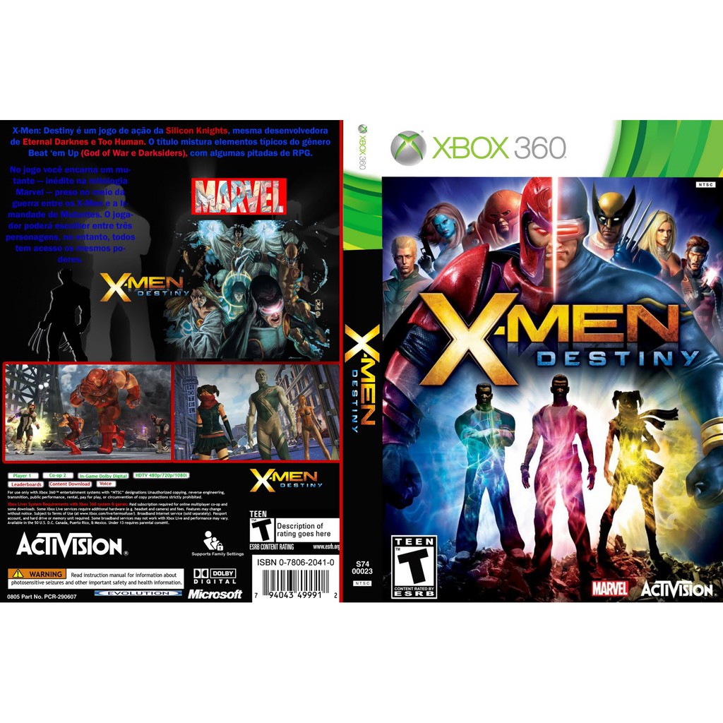 x men xbox 360