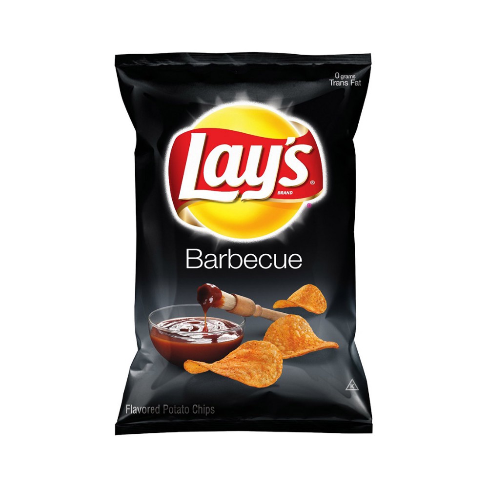 Lay's BBQ Flavour Potato Chips (184g x 6 Packs) | Shopee Singapore