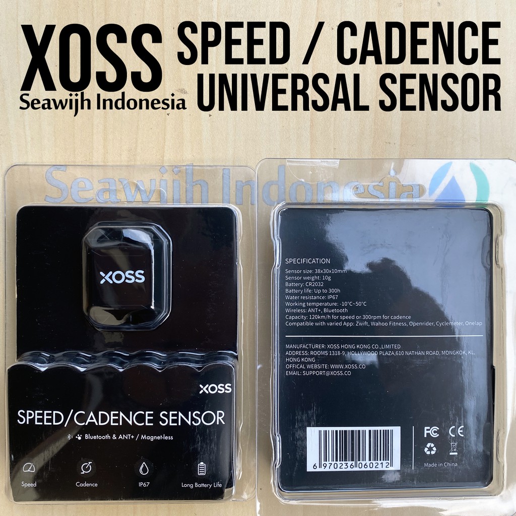 xoss speed sensor zwift