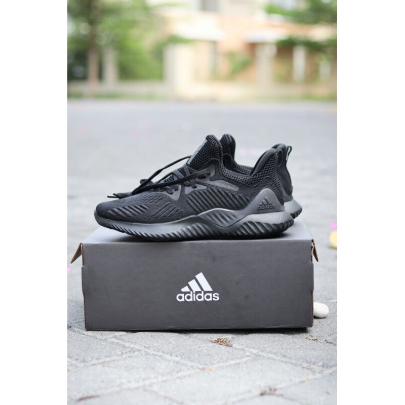 adidas alphabounce triple black