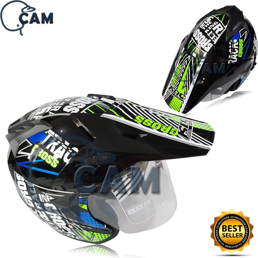 track and trail helmet