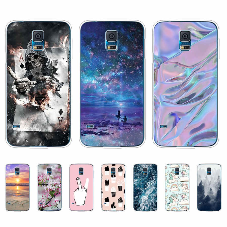 Samsung Galaxy S3 s4 S5 Mini Case TPU Soft Silicon Full Protection Case casing Cover