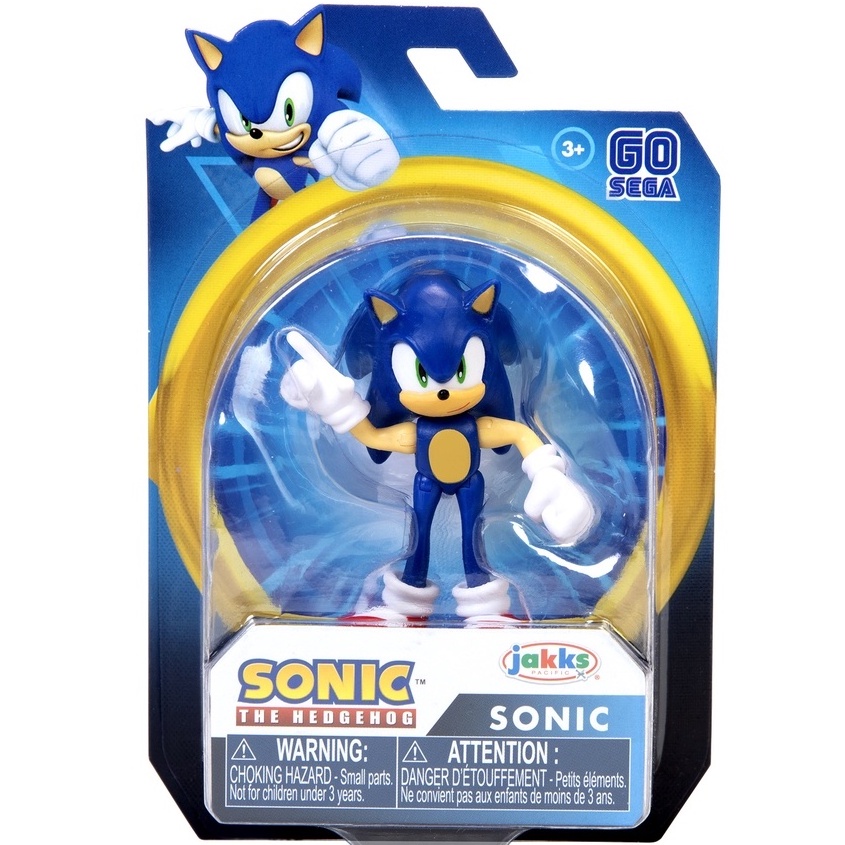 Sonic the Hedgehog 2.5 inch Modern Sonic Action Figure | Shopee Singapore