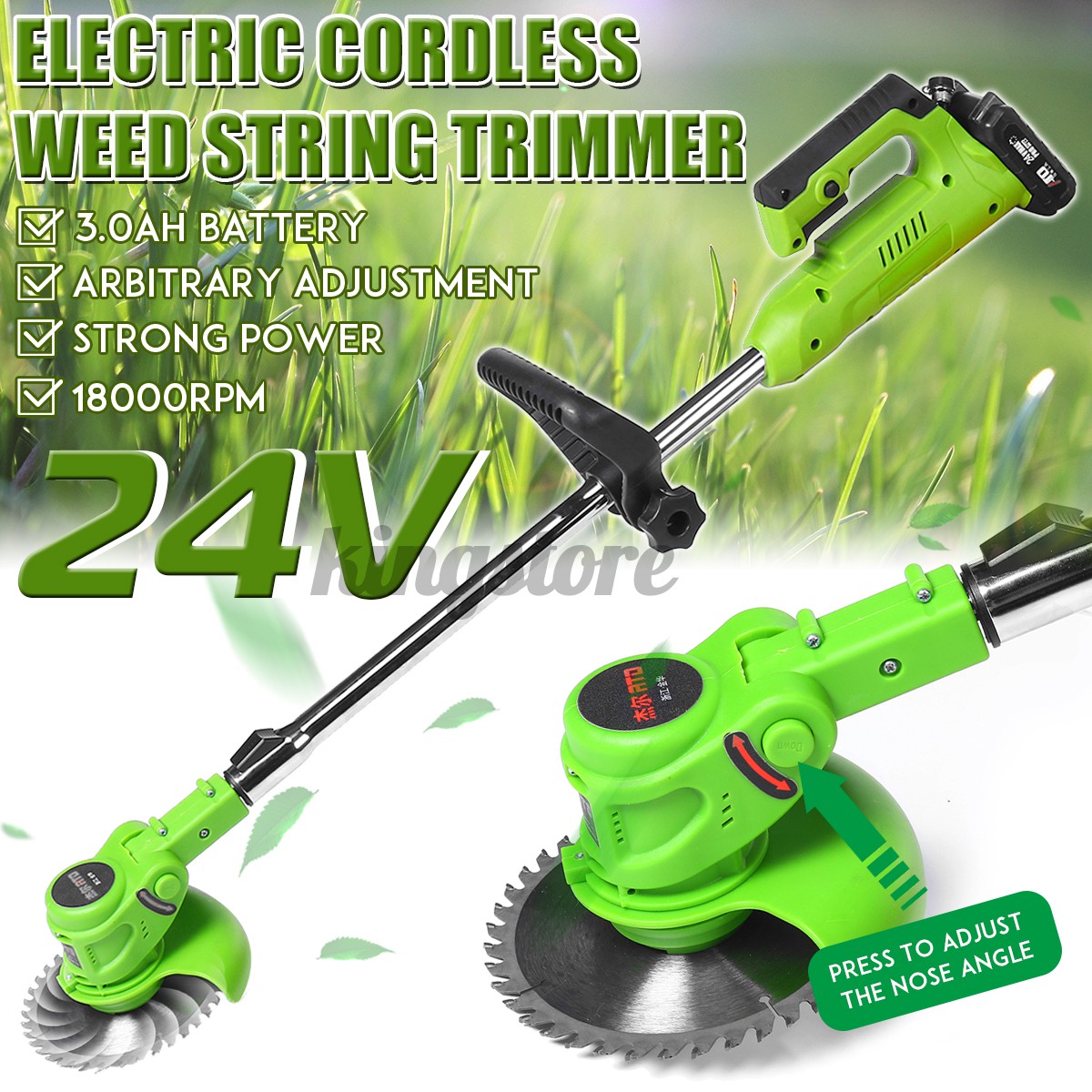 weed eater electric cordless