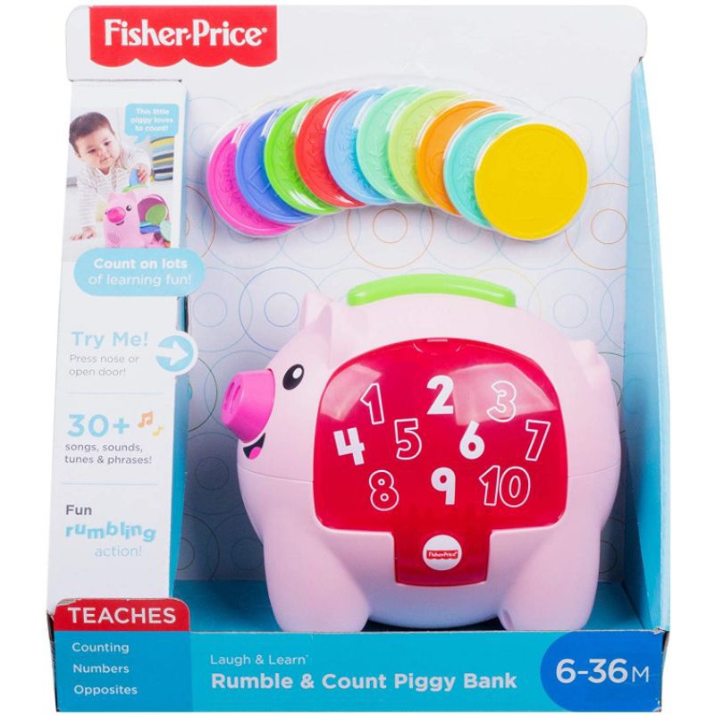 fisher price laugh & learn piggy bank