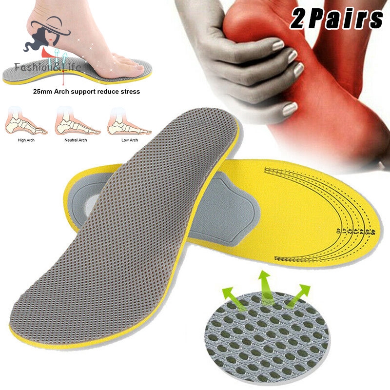 athletic shoe inserts for flat feet