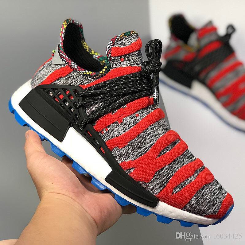 Adidas NMD Hu Pharrellsolar Pack Red BB9527 Adidas