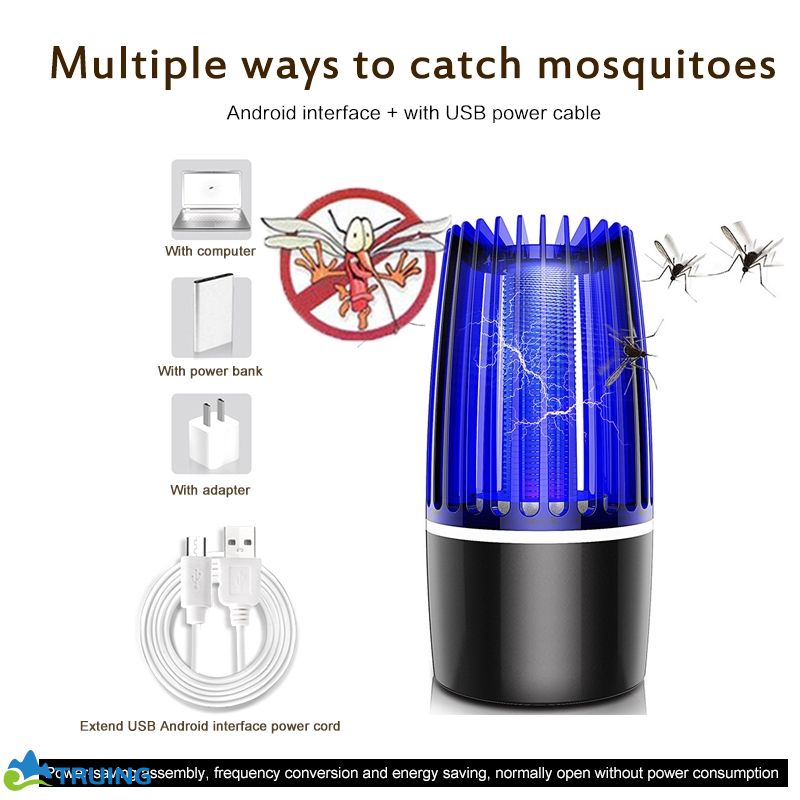 Antimosquito Lamp 2020 New USB LED Insecticide Pest Repeller Camping