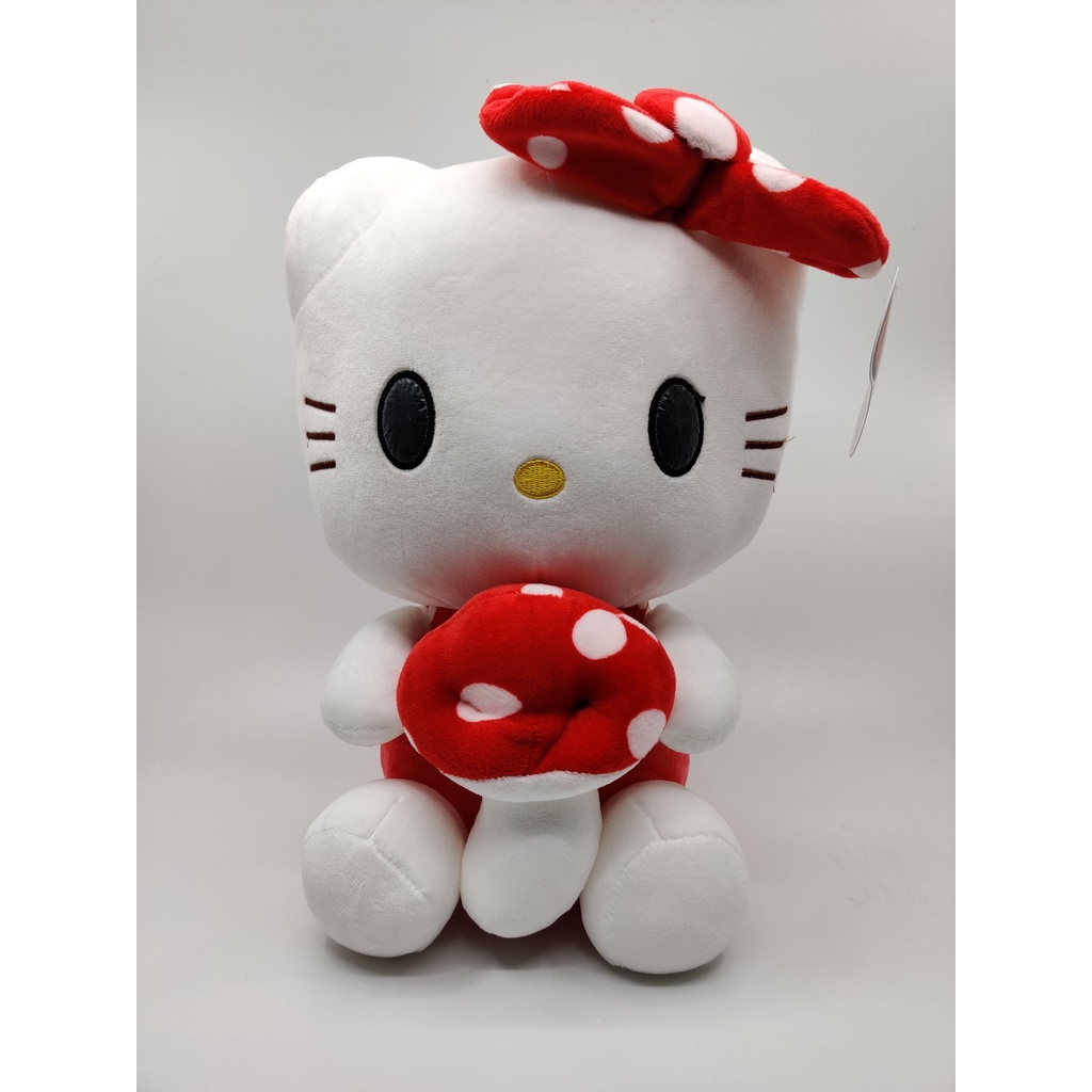 mushroom hello kitty plush