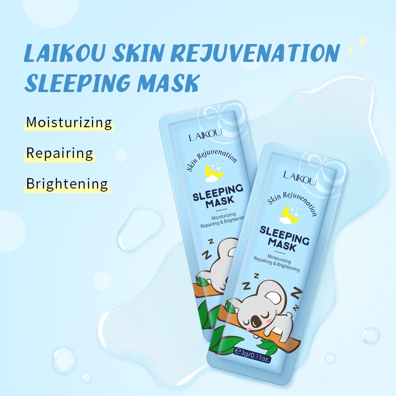 LAIKOU Skin Rejuvenation Sleeping Mask 3gm - 15pcs b01a7cfdb096ece4ff8439b5c1d6d0c3