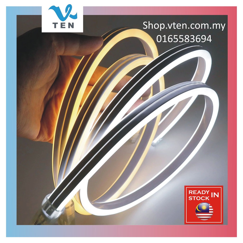  Lampu  hiasan  Neon 10Meter 20M Super Bright IP67 240V 