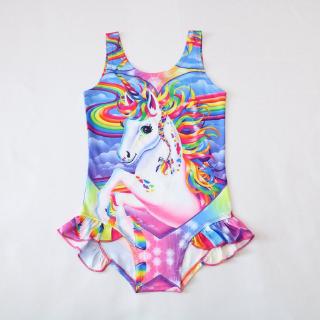 unicorn bathing suit for kids