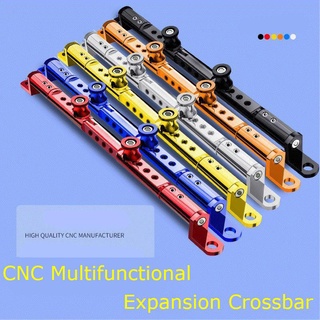 Universal Motorcycle CNC Multifunctional Cross Bar Adjustable Handlebar Steering Damper Balance Lever