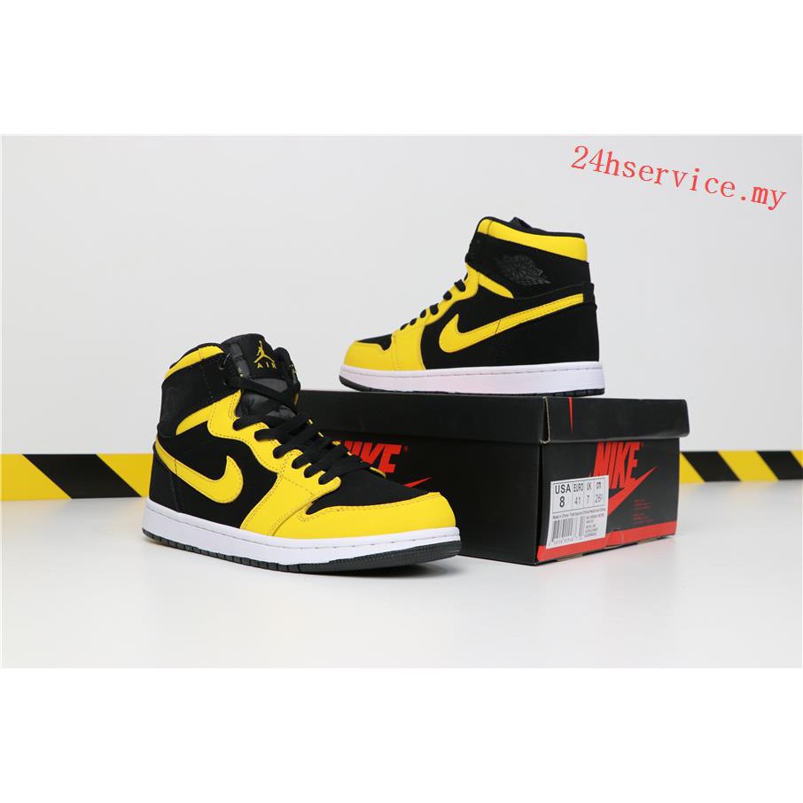nike air jordan yellow running shoes