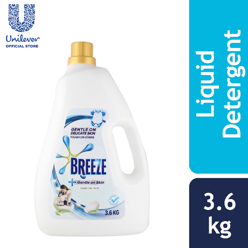 Breeze Gentle Liquid Detergent 36kg Shopee Singapore