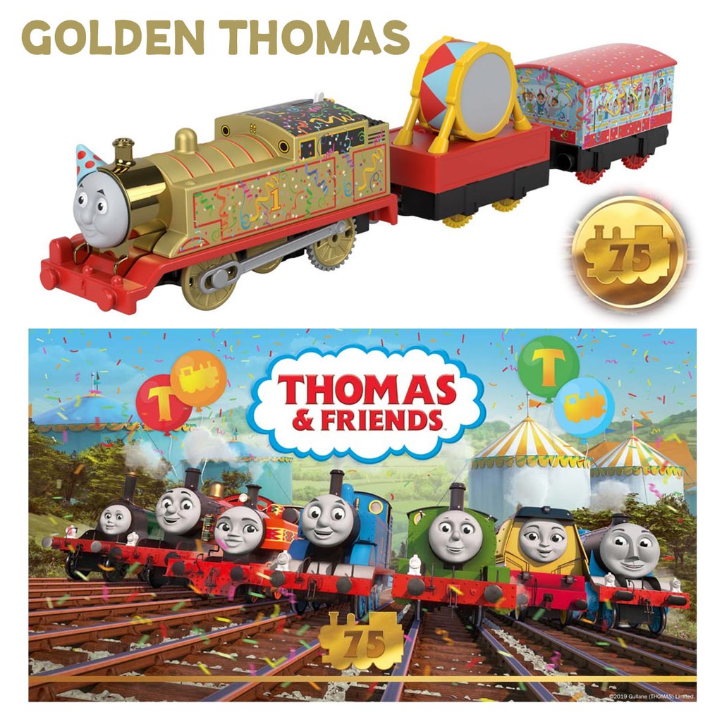 Celebration Thomas Thomas Trackmaster Motorised Trains New 75th Anniversary 