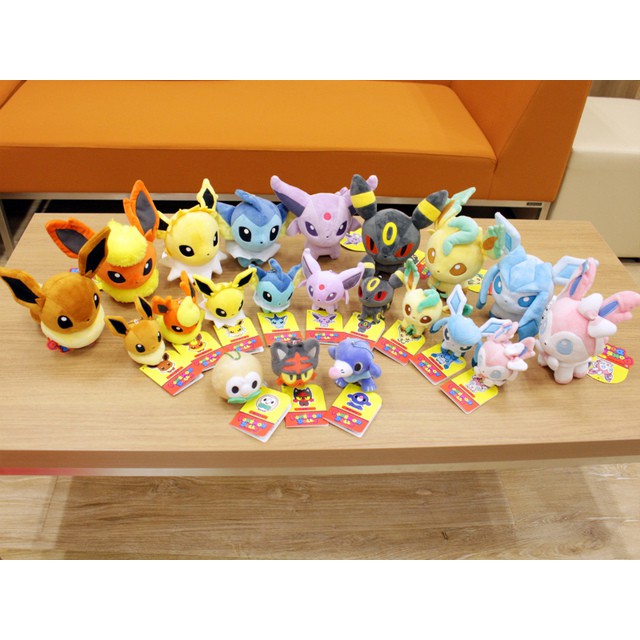 pokemon dolls eevee