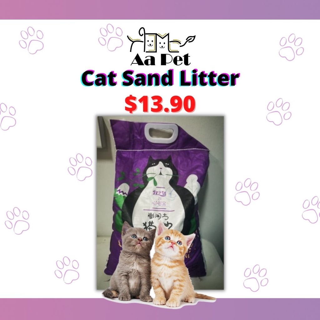 Cat Sand Litter 10kg [SG LOCAL SELLER] Shopee Singapore