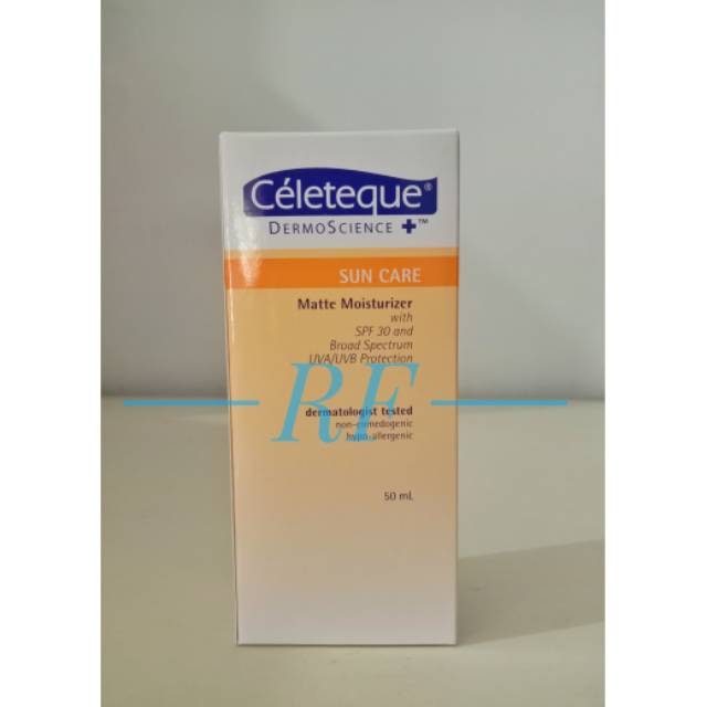 celeteque sun matte moisturizer