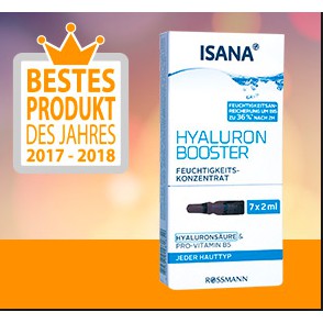 Germany Isana Hyaluron Booster Concentrate Ampoule Shopee Singapore