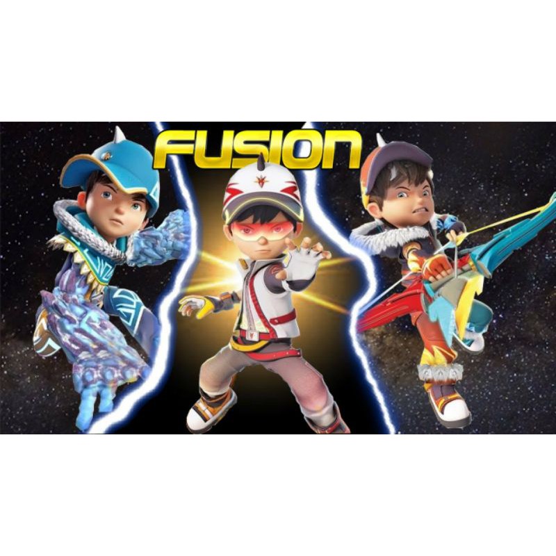 Boboiboy Fusion Supra Frostfire Glacier Shopee Singapore