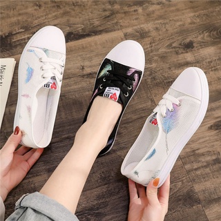 ✔ Hypothesis_X ☎ Women Girls Multi-Color Shallow Mouth Lazy Shoes Casual Shoes Flat Shoes Work Shoes Single Shoes 
