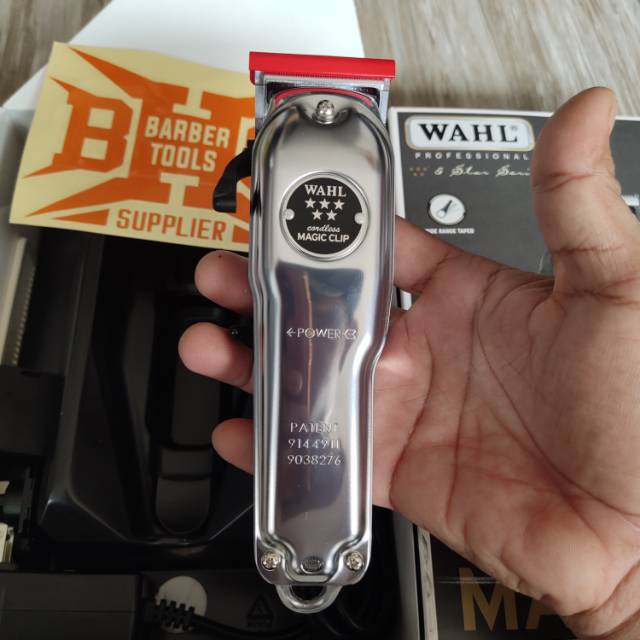 wahl limited edition metal cordless magic clip