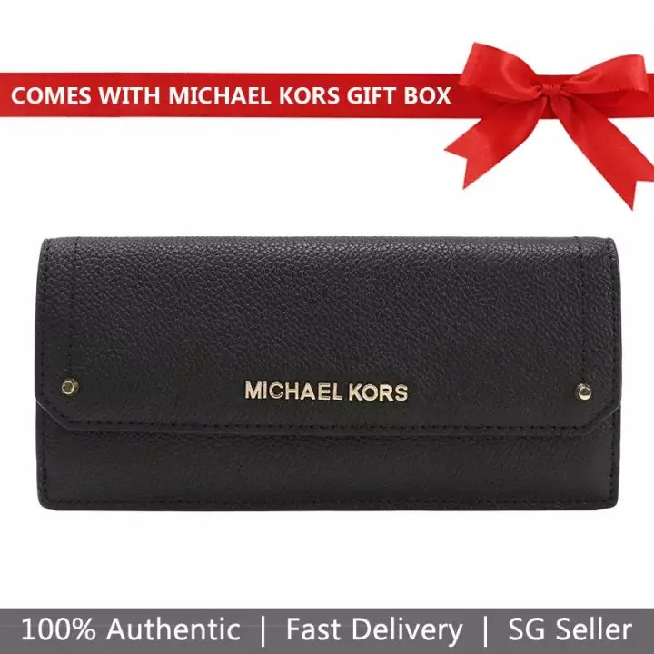 michael kors hayes flat wallet