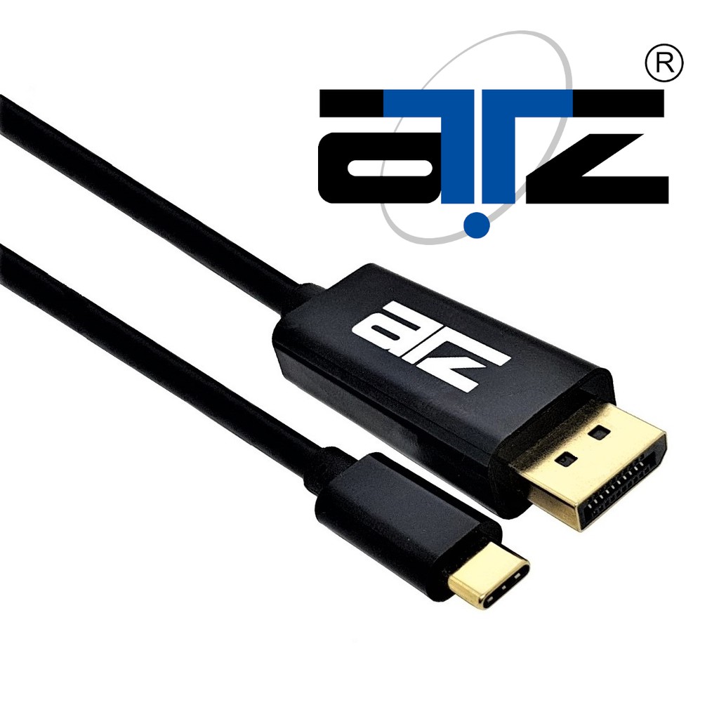 ATZ USB TypeC to Displayport Cable (1.5m / 2m / 3m), USB TypeC to DP