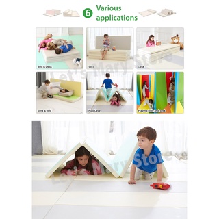 Folding Playmat 4 Fold _ 1x2(m) / baby protection / foldable / Korea Authentic by Let's Mary Store #8