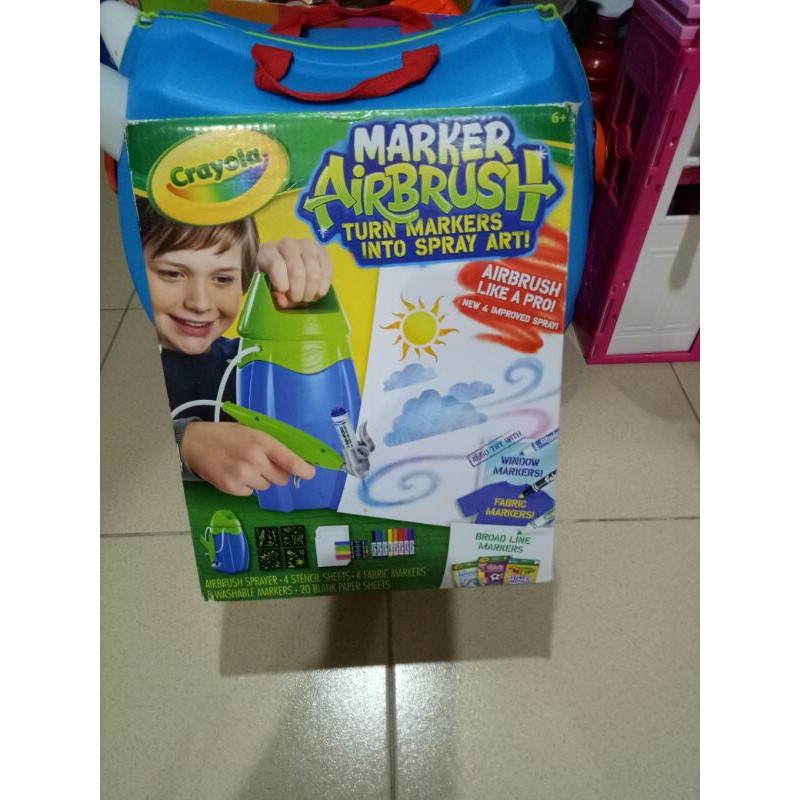Marker Airbrush Crayola Shopee Singapore