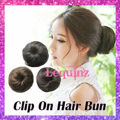 Small Hair Bun Clip On Hair Tools Chignon Shopee Singapore