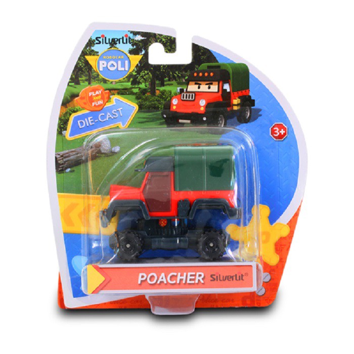 Robocar Poli - Poacher Die Cast | Shopee Singapore