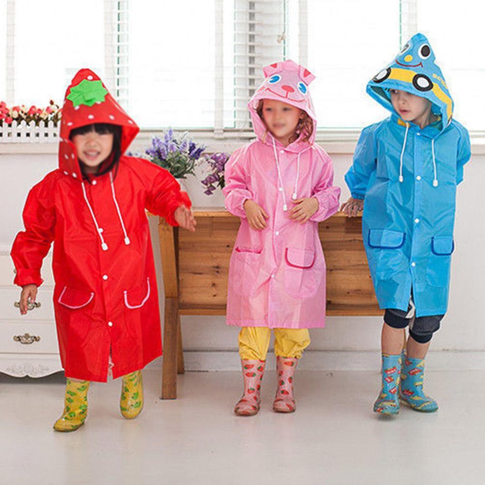 Children Raincoat Rainwear Rainsuit Animal Style Waterproof Kids Rain Coat Shopee Singapore