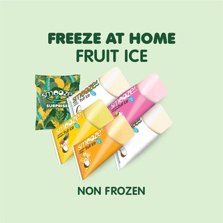 Smooze!™ Freeze-at-home Fruit Ice 5 x 65ml (Halal, Vegan, Non-Dairy and Made from Real Fruit Juice)