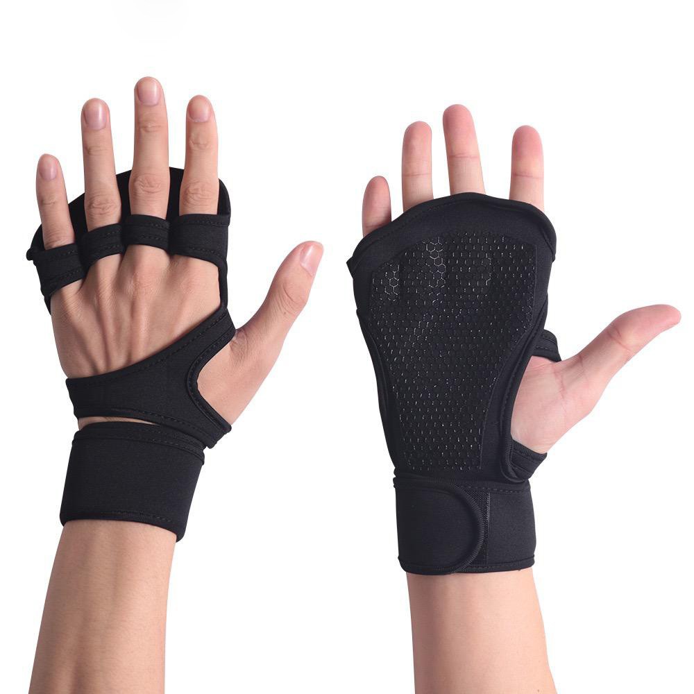 SG Palm Guard Gloves Workout Gloves Wrist Wraps Silicone Padding Extra