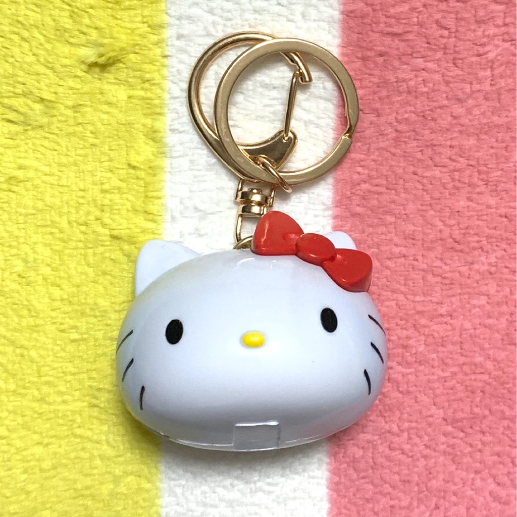 Hello Kitty 3d Head Bag Charm Key Chain Shopee Singapore