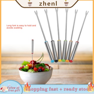 10PCS Chocolate Dipping Forks Party Fondue Fountain Cake Decorating DIY Tool Set 