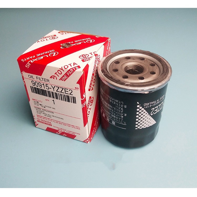 Toyota Oil Filter 90915 Yzze2 Camry Altis Vios Wish Yaris Rush Estima Perodua Myvi Oil Filter Shopee Singapore