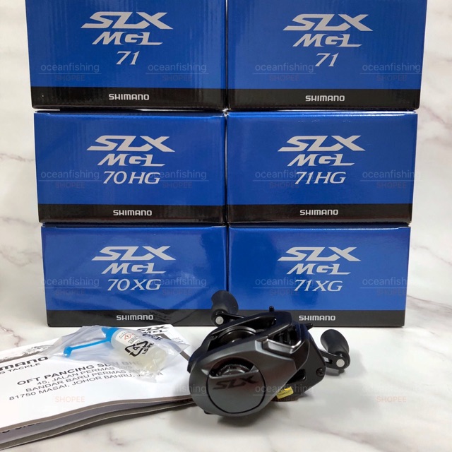 Shimano 19 Slx Mgl Baitcasting Fishing Reel Shopee Singapore