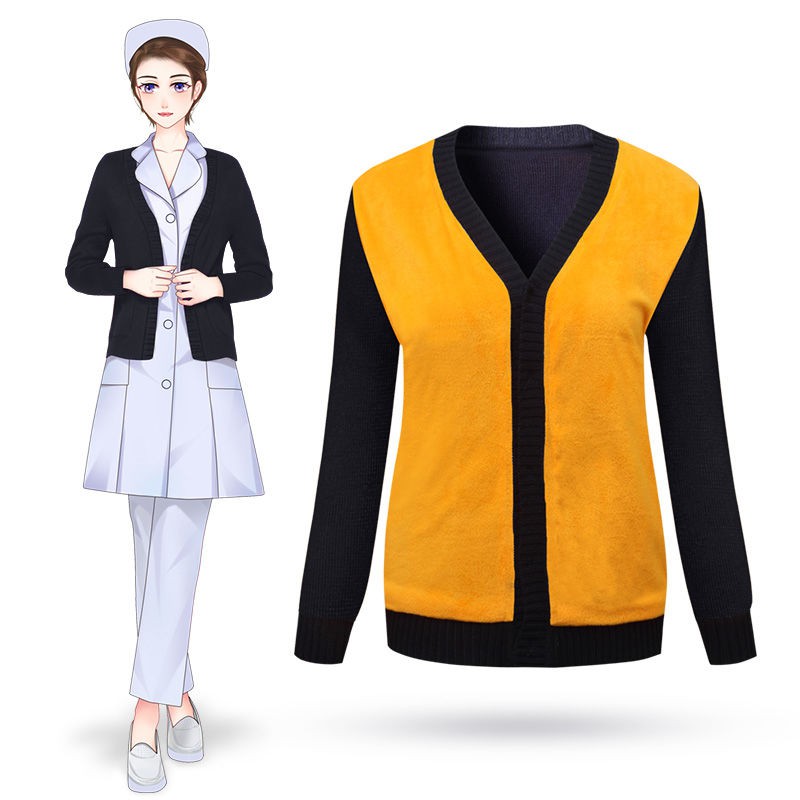 navy nurse cardigan