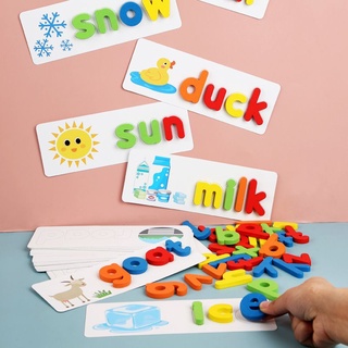 【Clearance】Spelling games/I love Mathematics enlightenment teaching aids wipe-cleanbirthday children day gift #3