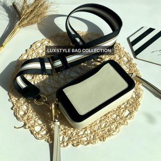 NEW LATEST! Authentic Original The Marc Jacobs Snapshot Crossbody Bag Pearl White Black | Shopee ...
