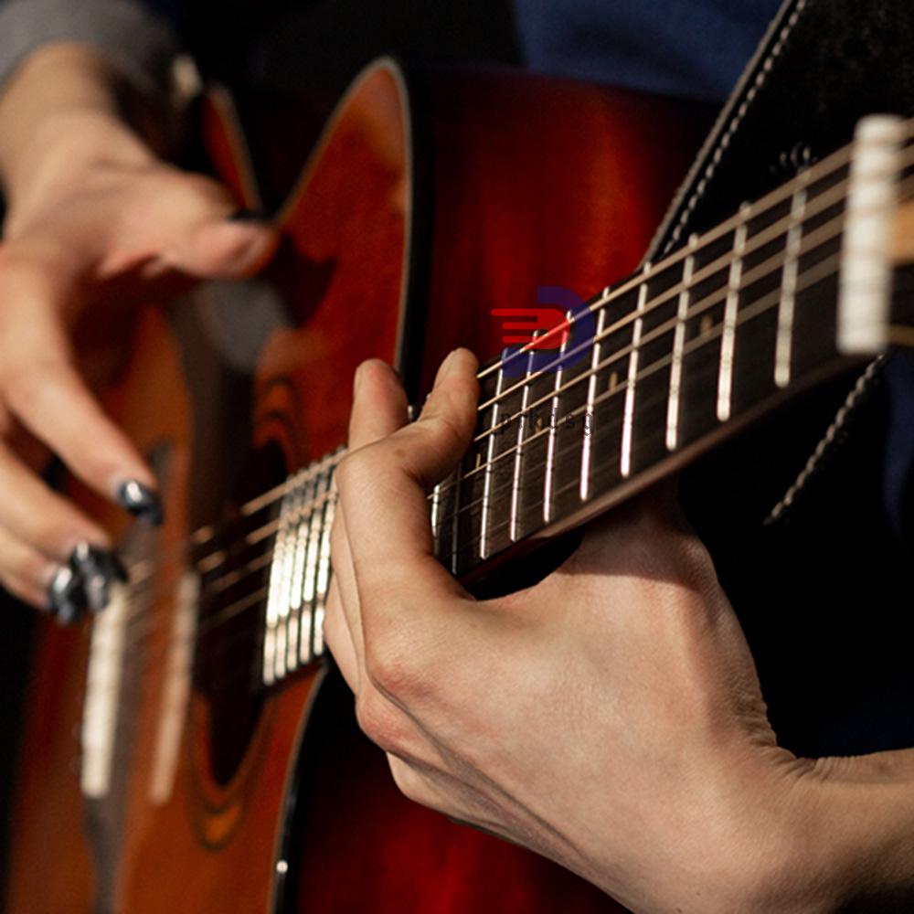 【Ready Stock】38'' Classic Acoustic Guitar 6 Strings Wooden Guitar for Students Beginners (Wood)